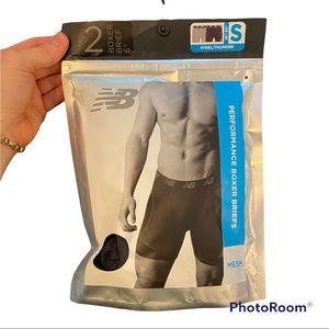 NWT new balance boxer briefs S